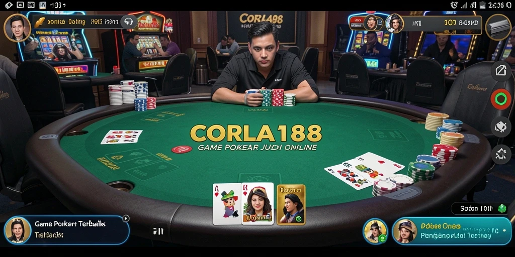 Tangkapan layar gameplay CORLA188 yang menarik dan interaktif.
