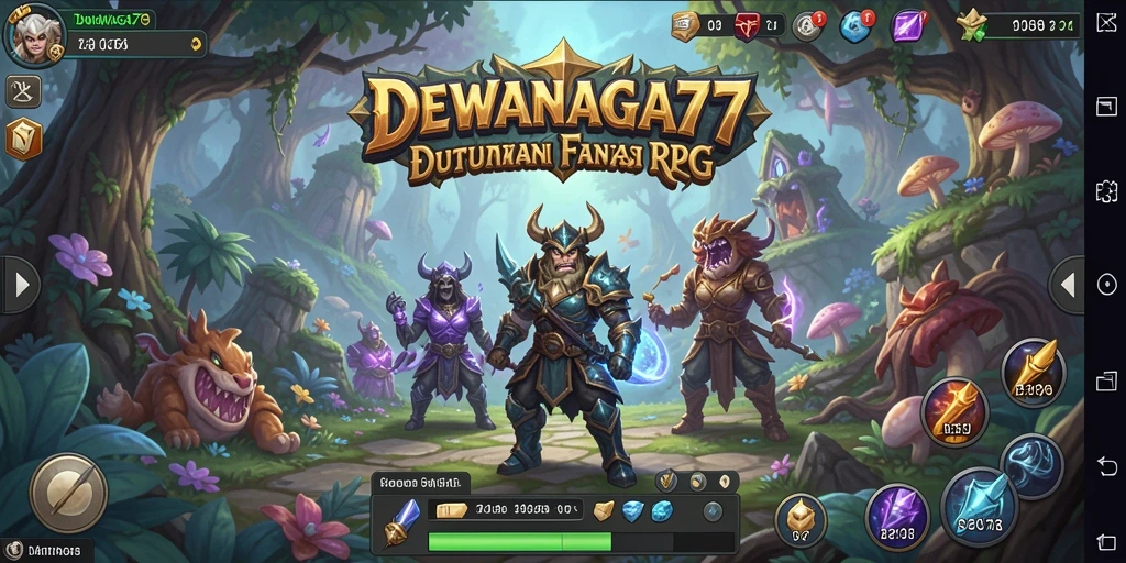 Tampilan gameplay menegangkan dari DEWANAGA77 yang penuh aksi.