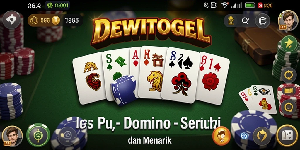 Tangkapan layar gameplay DEWITOGEL yang menarik dengan fitur permainan Domino