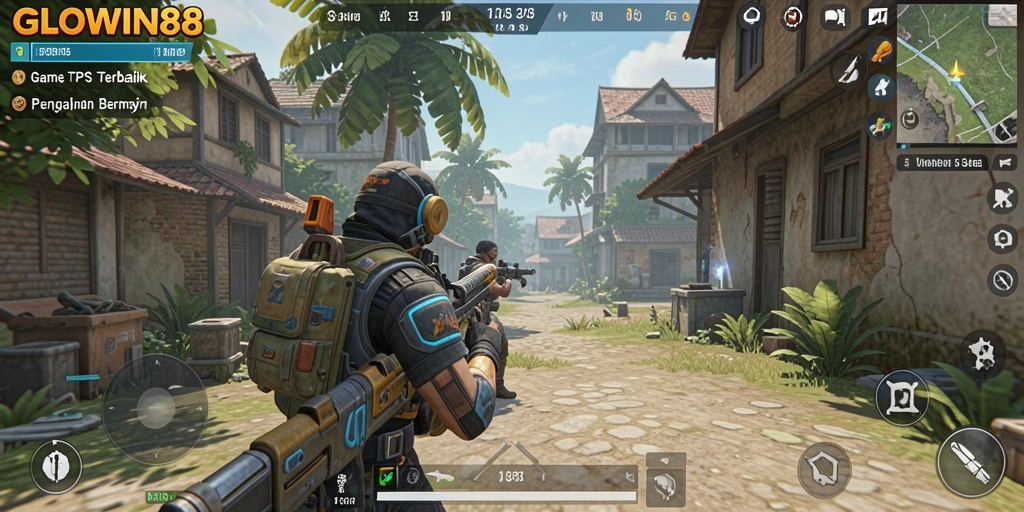 Tampilan gameplay GLOWIN88 yang seru dan penuh aksi.