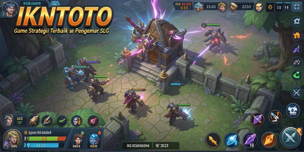 Tampilan gameplay IKNTOTO yang mendebarkan dengan elemen strategi yang kompleks.