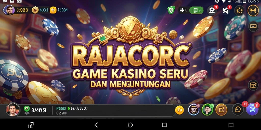 Tampilan gameplay seru dan menarik dari RAJACORC.