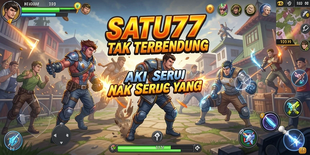 Gameplay seru SATU77 dengan aksi menegangkan.